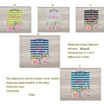 Wholesale Monogrammed lilly pulitzer Stripe clipboard