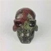 Wholesale Natural Dragon Blood Stone Quartz Crystal Skulls For Crafts