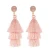 Import Wholesale New Design Silk Thread 3 Layer Boho Natural Stone Long Druzy Drop  Earrings Tassel Earrings For Women Jewelry from China