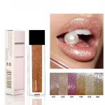 wholesale or private label glitter lip gloss nude glossy lip gloss