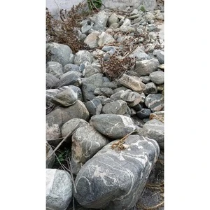 Wholesale Outdoor Garden Decorate Natural large black Water Wave River Rock Stone Boulder Landscapes