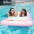 Import Wholesale Pink Car Pool Toys Inflatable Pool Mattress Swimming Floating Bed Water Floating Mat Inflatable Pool Float from China