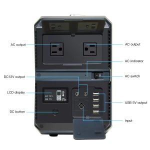 Wholesale Portable Lithium ion Battery Pack AC DC Power Bank Station 1000 Watt with CE, ROHS, FCC Certificates