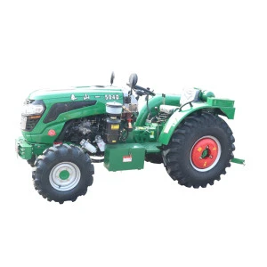wide-faced 13.6-16 rear tyre 50hp 4wd orchard wheel tractors with differential lock system