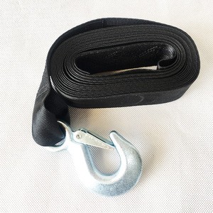 Winch Strap with Hook Replacement, 2&#39;&#39;x20&#39; and 5000 lbs Capacity for Boats, Trailer stock