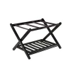 winsome wood luggage rack with shelf