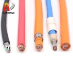 wire use in  charging cable electrical copper coaxial  power  electronic  cables  automotive EV xlpo