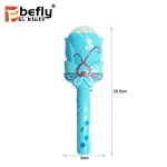 With music plastic flash stick candy filled toys