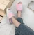 Import Women Furry Slippers Ladies Cute Plush Fox Hair Fluffy Sandals Womens Fur Slippers Winter Warm Slippers for Women Hot from China
