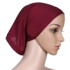 Women Muslim Tube Turban Headwrap Inner Cap Hijiab