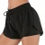 Import Women Workout Shorts Gym Training Wear Shorts with Drawstring from China
