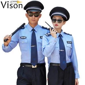Women&#39;s Security Guard Pants Blue Black Security Uniform