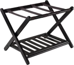 Wood Heavy Duty Folding Luggage Rack For Hotel Supplies