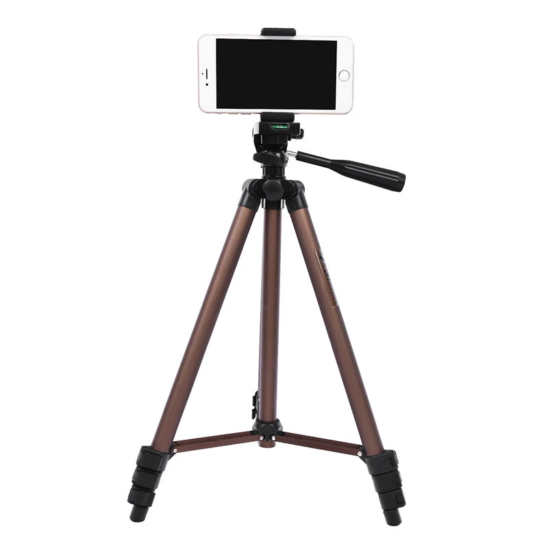 WT3130 Aluminum Alloy Mini Camera Tripod Stand With Phone Holder For Canon Nikon Sony DSLR Digital Camera DV Camcorder