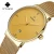 Import WWOOR 8018 Original Golden Plate Japan Movement Quartz Watch Stainless Steel BackLuxury Wrist Watches Men from China