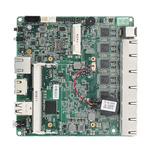 x86 firewall router board Thin client motherboard J1900 E3845 processor 6*LAN for pfsense firewall VPN