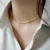 Import XF318 Women 925 Sterling silver 18K Gold Plated 5mm  Figaro Curb Link Chain Necklace Jewelry from China
