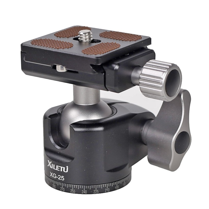 XILETU XG-25 professional camera accessories low center of gravity tripod head digital camera