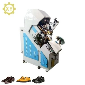 XY-737 Simplicity of operator  the claw can be adjusted separately toe lasting shoe machine