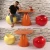 Import Y004 Modern Apple chair table set customized furniture fiberglass indoor stool outdoor dining table chair from China