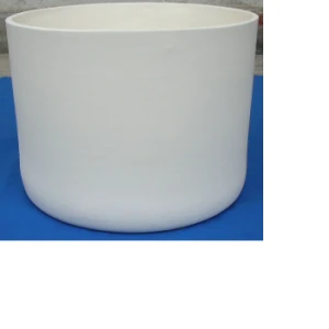 Yantai industrial  quartz ceramic crucible