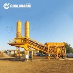 Yhzs35 China Manufacture Small Mobile Concrete Batch Plant