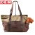 Import YLM custom design portable small pet dog cat travel carrier waxed canvas tote handbag for outdoor from China