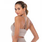 Yoga Wear Beauty Back Sports Underwear Women Running Fitness Bra Push Up Bra Clothing Apparel