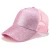 Import YOUME 2018 Glitter Ponytail Baseball Cap Women Messy Bun Snapback Summer Mesh Hats Casual Adjustable Sport Caps from China