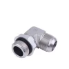 zinc plated steel hydraulic hose fitting with oring seal