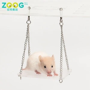 zoog best price wholesale multicolor hamster hammock pet toy swing