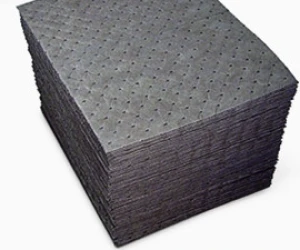 Dimpled Perforated Universal Sorbent Pad for a Range of General Liquids