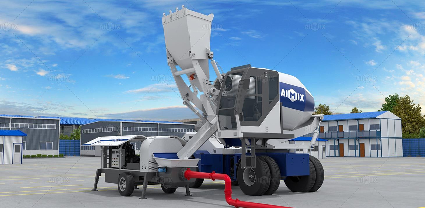 Buy Wholesale China Mobile Auto Self Loading Concrete Cement Mixer