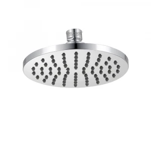 Facial 6" abs chromed overhead shower with waterfall