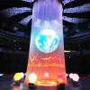 360 Degree 3D Holographic Mesh Projector Screen for Stage Projector Screen Hologram Mesh Screen