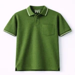 Polo Shirt with Chest Pocket | Custom Logo & Screen Printing Available