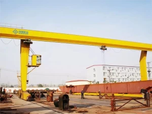 Offset electric hoist gantry crane