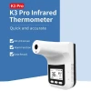 K3 Pro Wall-Mounted Infrared Forehead Thermometer Non-Contact Digital Temperature Thermometer with Fever Alarm