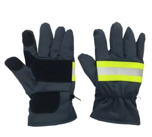 Fire Resistant Gloves for Firefighter,Fire-resistant and flame-retardant fireproof and heat-insulating thickened