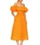 Import Custom one-shoulder dress with ruffled neckline elegant elegant style from China
