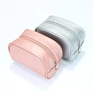 2022 Newest Hot Products Makeup Bag Organizer Design OEM Large Cosmetic Bag Women Leather Toiletry Bag