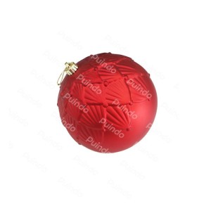 Puindo Brilliant Red Christmas ball  A2