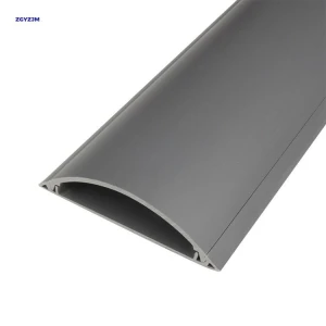 High-quality Large-capacity Semi-circular Protection PVC Plastic Waterproof Cable Trunking