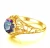 Import Genuine 925 Silver Rings for Women, Gemstone (24K Gold Plated 2ct Mysterious Topaz) from Australia