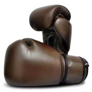 boxing gloves Training Punching Sparring Muay Thai Leather Kickboxing Pair 16oz