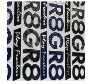 Label with foil enhancement