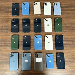 Wholesale of second-hand smartphones