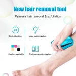 Reusable Crystal Hair Eraser Physical Hair Removal Tool Painless Safe Epilator Body Hair Remover