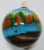 Import Canada theme hand painted Christmas ball inside handpainted Christmas baubles from China