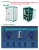 solar energy storage battery with BMS system 120KWH LiFePO4 lithium battery cabinet pack